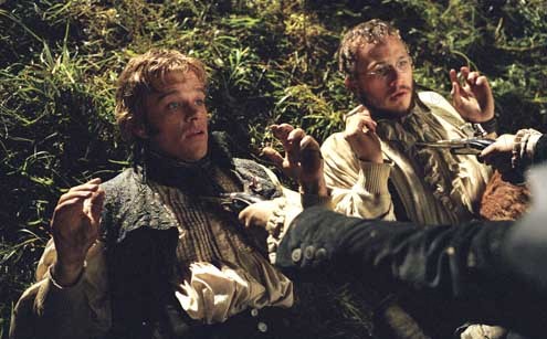 Brothers Grimm : Bild Terry Gilliam, Matt Damon, Heath Ledger