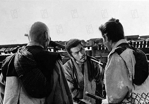 Die sieben Samurai : Bild Takashi Shimura, Isao Kimura, Akira Kurosawa, Toshirô Mifune