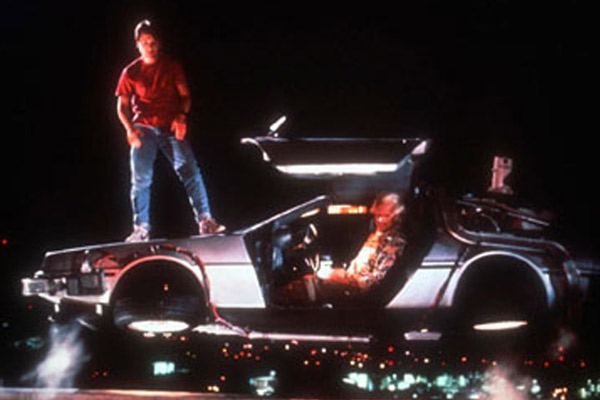 Zurück in die Zukunft : Bild Michael J. Fox, Christopher Lloyd