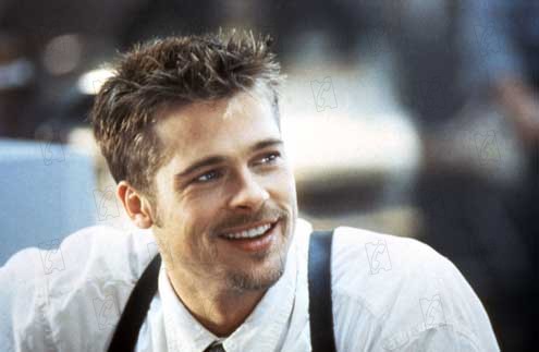 Sieben : Bild Brad Pitt, David Fincher
