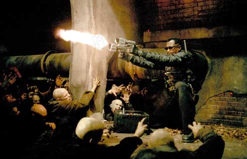 Blade 2 : Bild Wesley Snipes, Guillermo del Toro