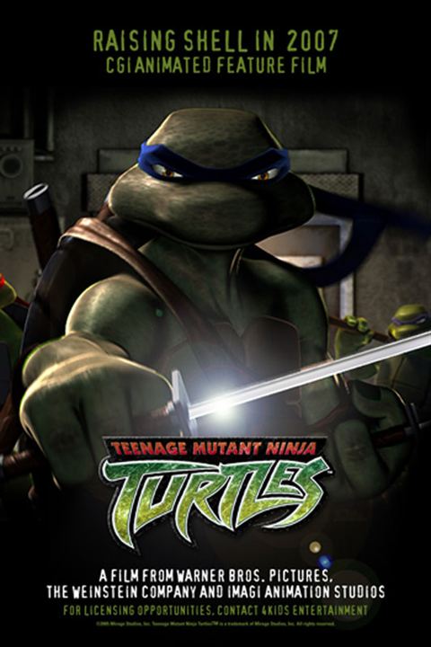 TMNT : Kinoposter Kevin Munroe