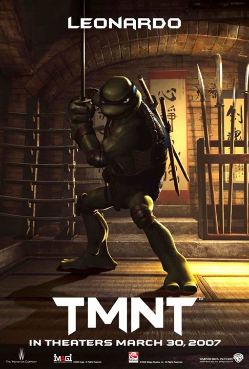 TMNT : Kinoposter Kevin Munroe