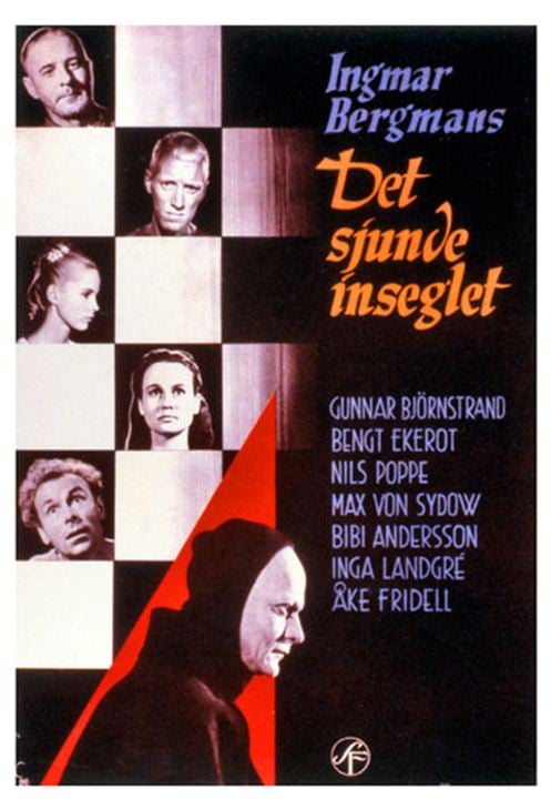 Das siebente Siegel : Kinoposter Ingmar Bergman