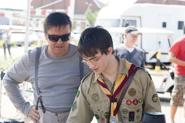 Bild Daniel Radcliffe, Ricky Gervais