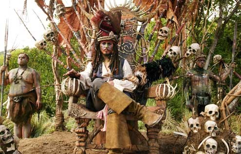 Pirates of the Caribbean - Fluch der Karibik 2 : Bild Gore Verbinski, Johnny Depp