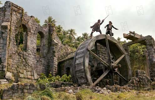 Pirates of the Caribbean - Fluch der Karibik 2 : Bild Jack Davenport, Orlando Bloom, Gore Verbinski