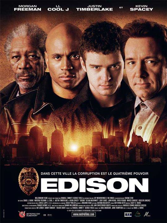 Edison : Kinoposter David J. Burke, LL Cool J