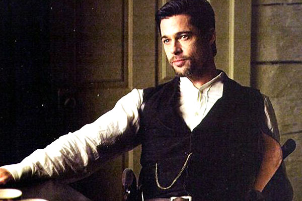 Die Ermordung des Jesse James durch den Feigling Robert Ford : Bild Brad Pitt, Andrew Dominik