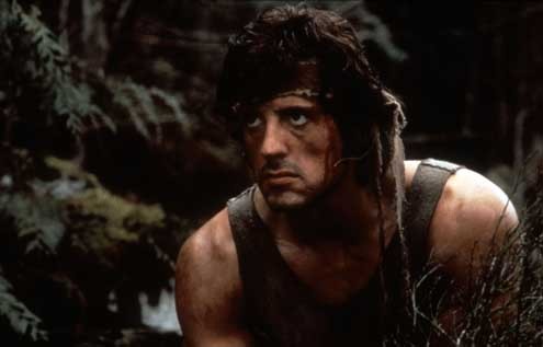 Rambo : Bild Ted Kotcheff, Sylvester Stallone