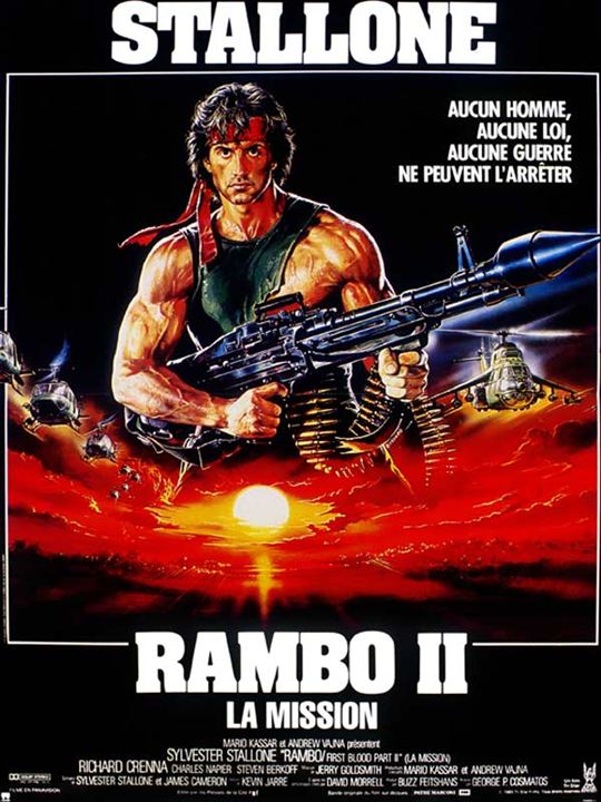 Rambo II : Kinoposter