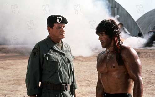 Rambo II : Bild George Pan Cosmatos, Charles Napier, Sylvester Stallone