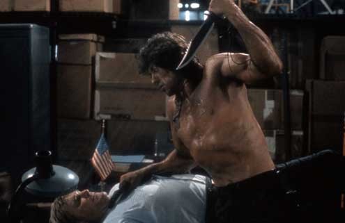 Rambo II : Bild George Pan Cosmatos, Steven Berkoff, Sylvester Stallone