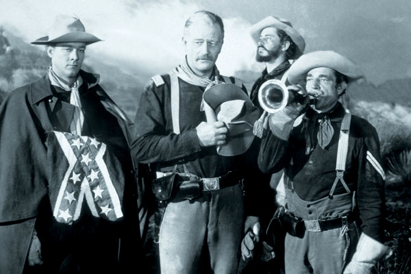 Der Teufelshauptmann : Bild John Wayne, Ben Johnson, John Ford