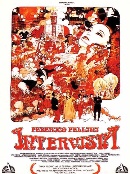 Fellinis Intervista : Kinoposter
