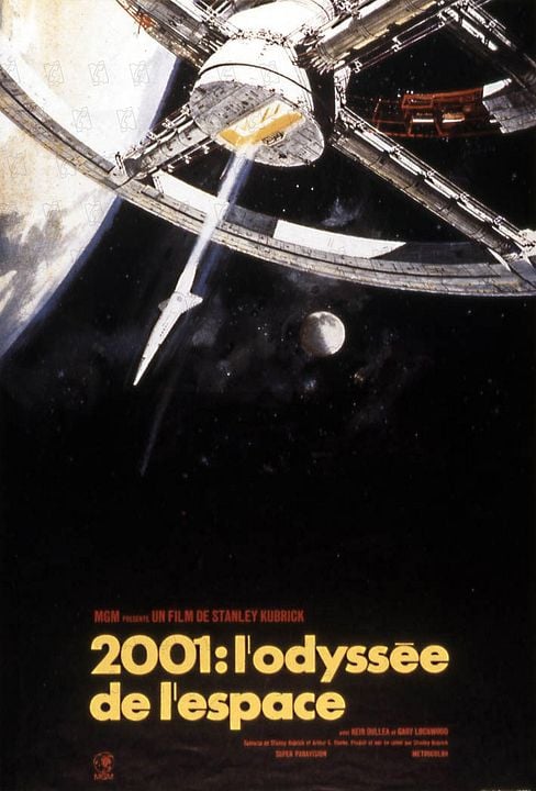 2001: Odyssee im Weltraum : Kinoposter