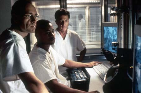 Outbreak - Lautlose Killer : Bild Dustin Hoffman, Kevin Spacey, Wolfgang Petersen, Cuba Gooding Jr.