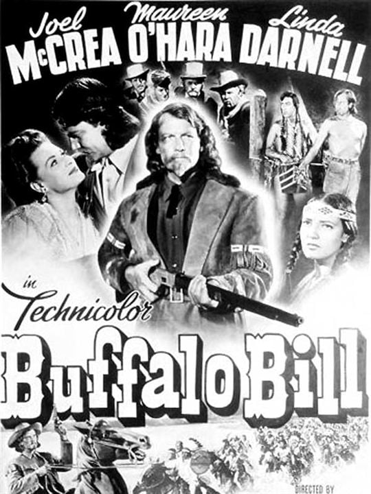 Buffalo Bill, der weiße Indianer : Kinoposter William A. Wellman
