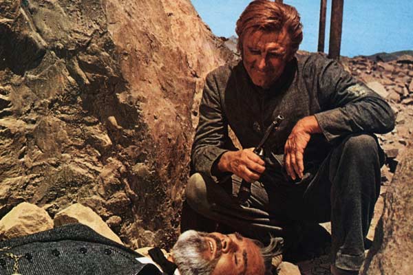 Zwei dreckige Halunken : Bild Kirk Douglas, Joseph L. Mankiewicz, Henry Fonda