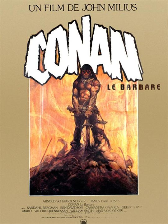 Conan - Der Barbar : Kinoposter John Milius, Robert E. Howard
