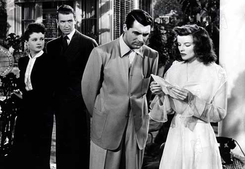 Die Nacht vor der Hochzeit : Bild James Stewart, George Cukor, Katharine Hepburn, Cary Grant