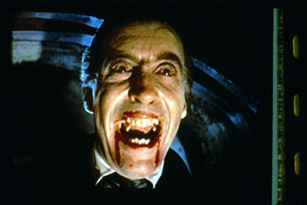 Blut für Dracula : Bild Terence Fisher, Christopher Lee
