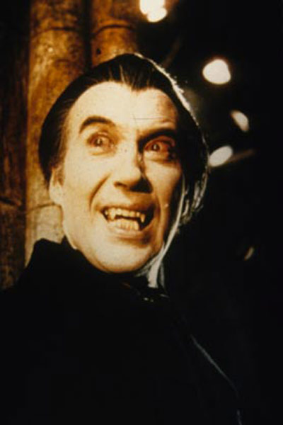 Blut für Dracula : Bild Terence Fisher, Christopher Lee