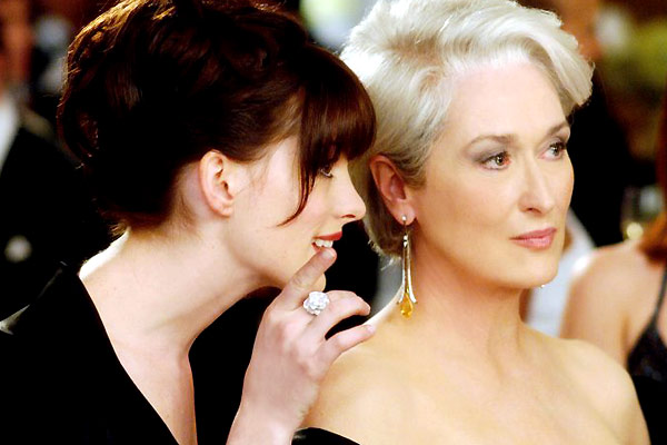 Der Teufel trägt Prada : Bild Meryl Streep, Anne Hathaway, David Frankel