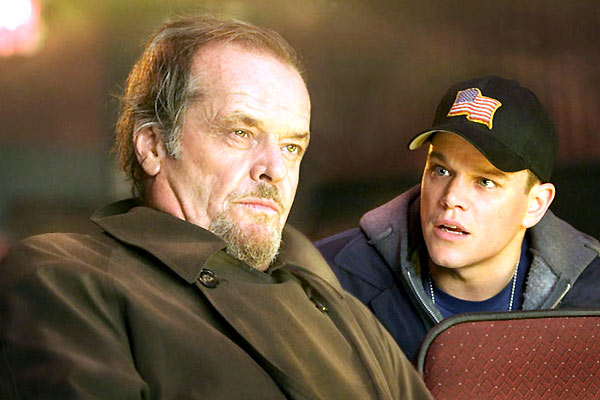 Departed - Unter Feinden : Bild Matt Damon, Jack Nicholson