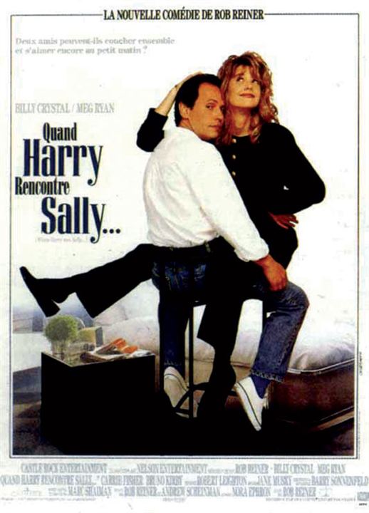 Harry und Sally : Kinoposter Billy Crystal, Meg Ryan