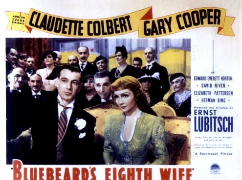 Blaubarts achte Frau : Bild Ernst Lubitsch, Claudette Colbert, Gary Cooper