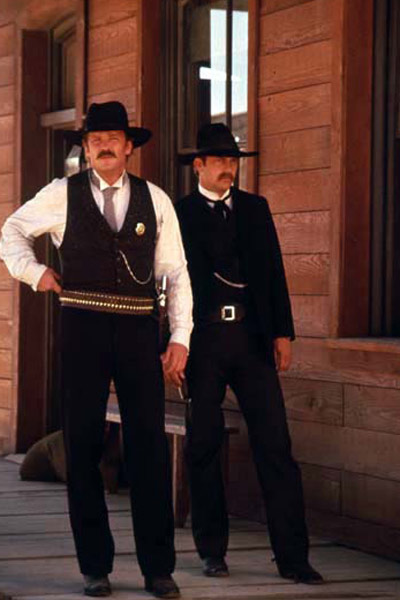 Wyatt Earp : Bild Michael Madsen, Lawrence Kasdan, Kevin Costner