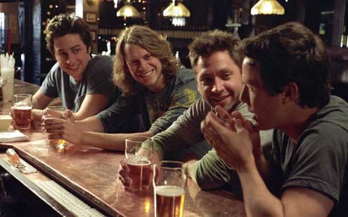 Der letzte Kuss : Bild Zach Braff, Casey Affleck, Tony Goldwyn, Eric Christian Olsen