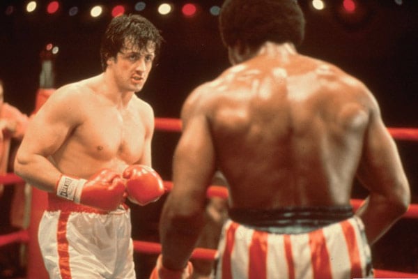 Rocky : Bild Sylvester Stallone, John G. Avildsen, Carl Weathers