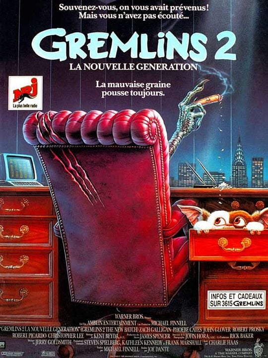 Gremlins 2 - Die Rückkehr der kleinen Monster : Kinoposter