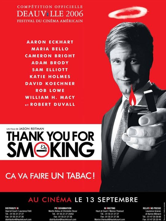 Thank You for Smoking : Kinoposter