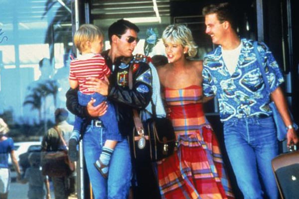 Top Gun : Bild Meg Ryan, Tom Cruise, Anthony Edwards