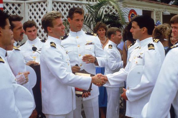 Top Gun : Bild Val Kilmer, Tom Cruise, Tom Skerritt