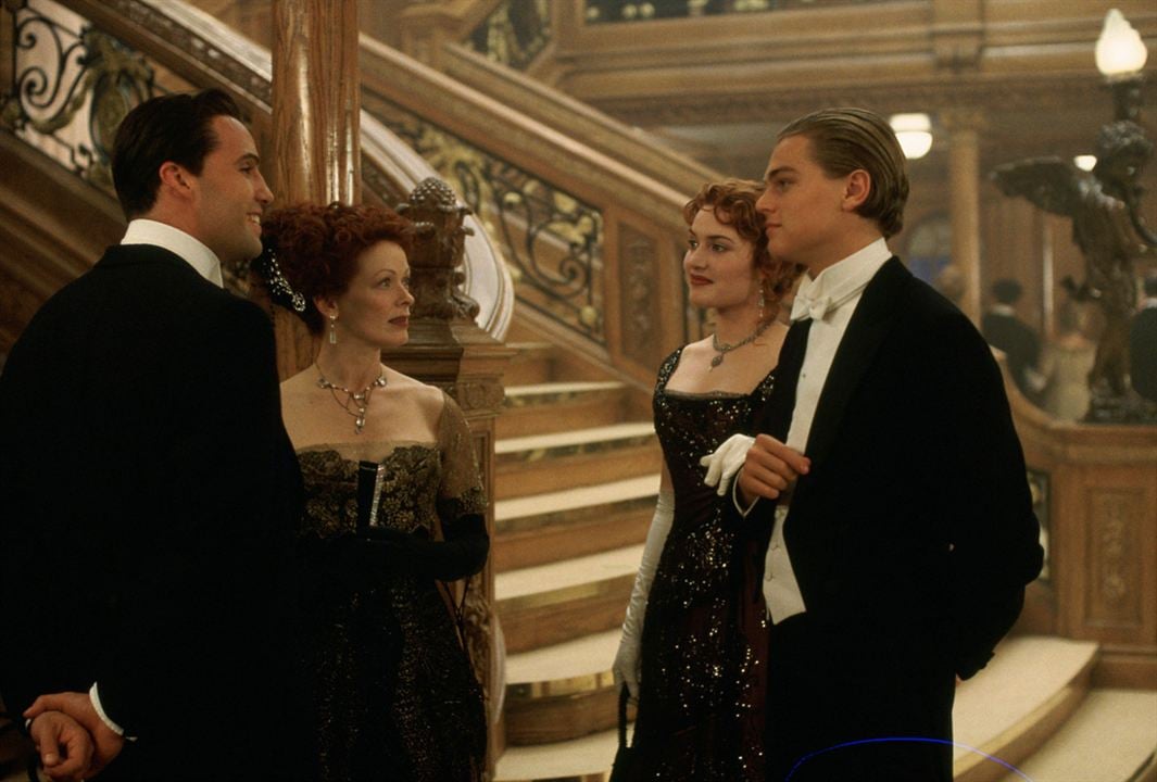 Titanic : Bild Frances Fisher, Billy Zane, Leonardo DiCaprio, Kate Winslet