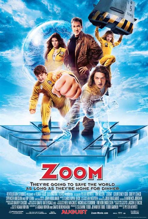 Zoom : Kinoposter Peter Hewitt, Tim Allen, Spencer Breslin