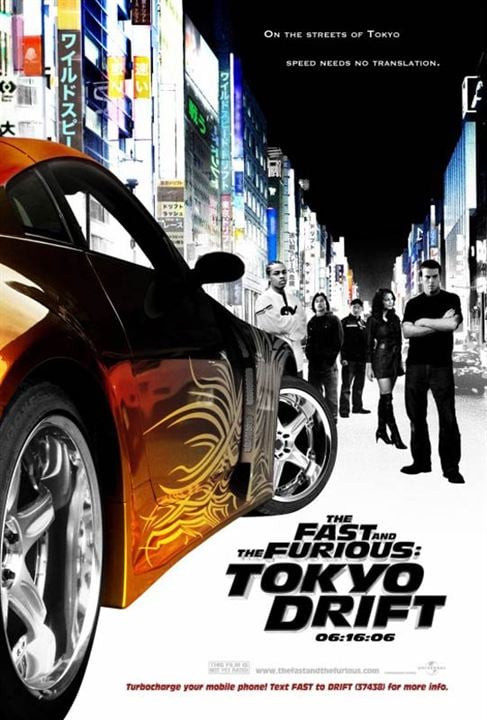 The Fast And The Furious: Tokyo Drift : Kinoposter Lucas Black, Shad Moss
