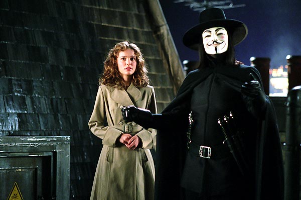 V wie Vendetta : Bild Natalie Portman, Hugo Weaving, James McTeigue
