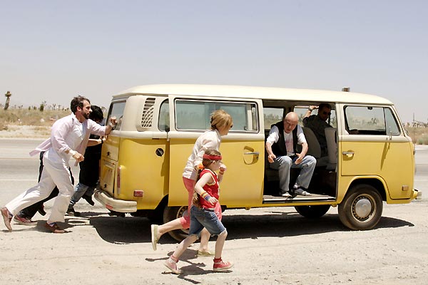 Little Miss Sunshine : Bild Toni Collette, Greg Kinnear, Alan Arkin, Paul Dano, Steve Carell