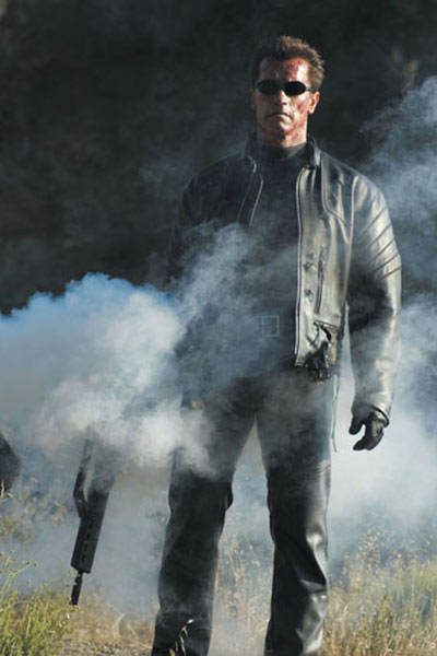 Terminator 3 - Rebellion der Maschinen : Bild Jonathan Mostow, Arnold Schwarzenegger