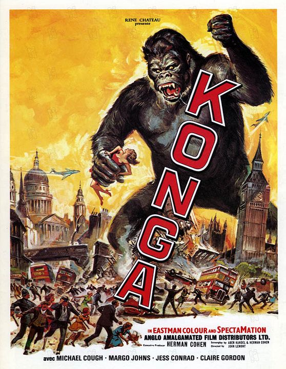 Konga : Kinoposter John Lemont