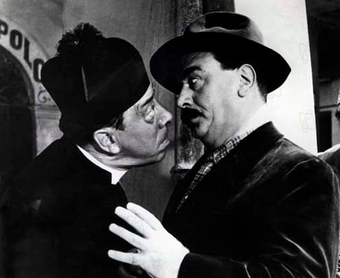 Die große Schlacht des Don Camillo : Bild Carmine Gallone, Gino Cervi, Fernandel