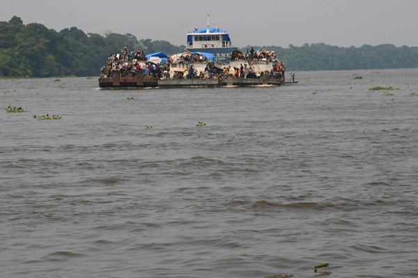 Congo river : Bild Thierry Michel