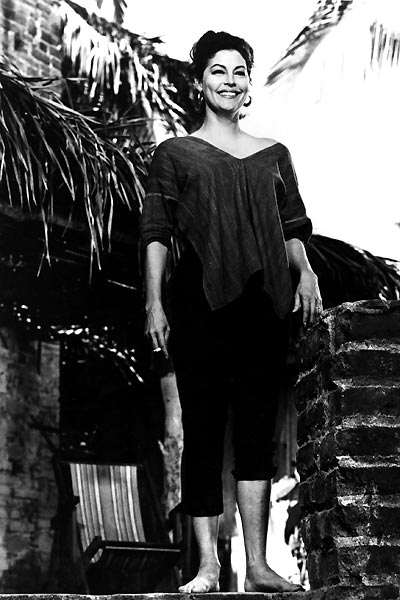 Die Nacht des Leguan : Bild John Huston, Ava Gardner