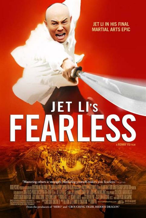 Fearless : Kinoposter Ronny Yu