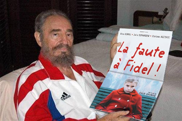 Fidel ist Schuld : Bild Julie Gavras, Fidel Castro